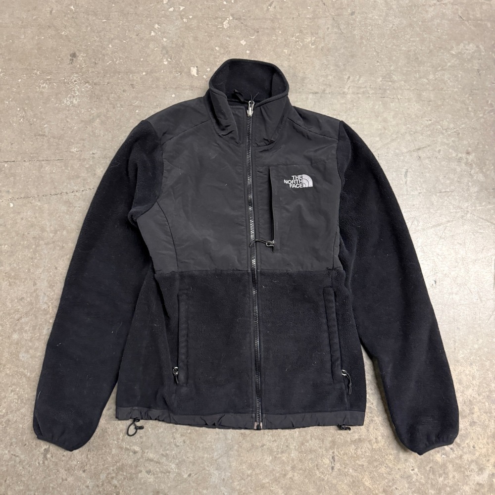 The North Face Denali Fleece‎ Jacket Womens XS Black Full Zip Outdoor Coat
